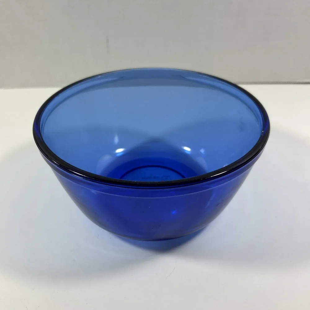 Anchor Hocking 1.5 Qt Mixing Nesting Bowl Blue‎